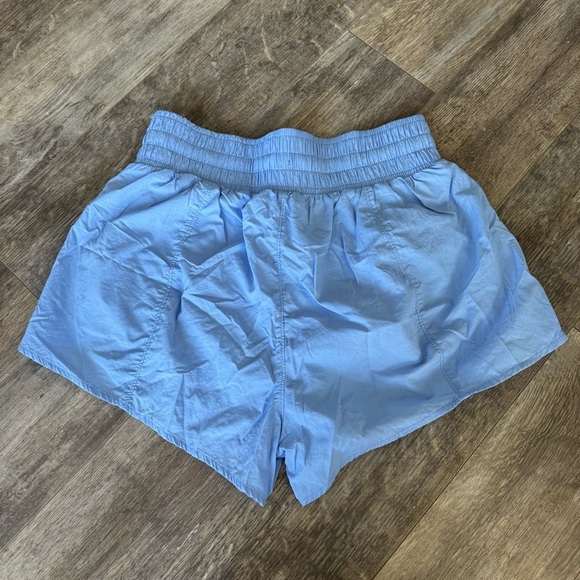 All in Motion Swish High-Waisted Wide Band Athletic Shorts Blue - Picture 3 of 3